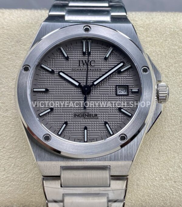 TW Factory IWC Ingenieur Automatic IW328904 40mm Full Steel Grey Dial (9) TW Factory IWC Ingenieur Automatic IW328904 grey dial full steel watch