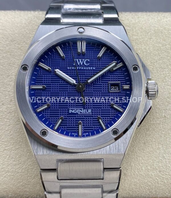 TW Factory IWC Ingenieur Automatic IW328907 40mm Full Steel Blue Dial (10) TW Factory IWC Ingenieur Automatic IW328907 blue dial full steel watch
