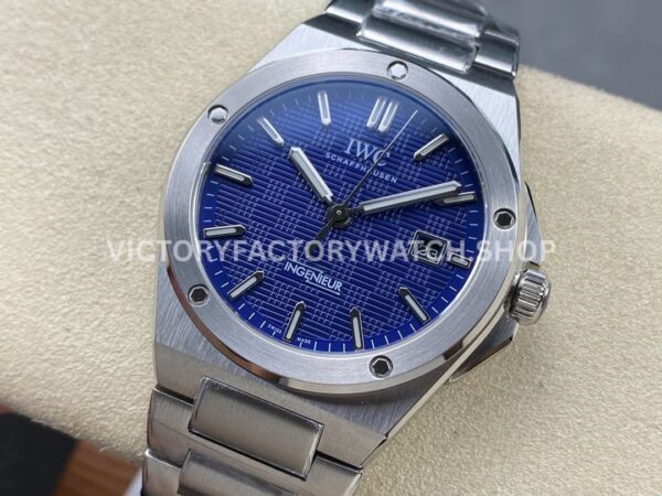 TW Factory IWC Ingenieur Automatic IW328907 40mm Full Steel Blue Dial (7) TW Factory IWC Ingenieur Automatic IW328907 40mm Full Steel Blue Dial