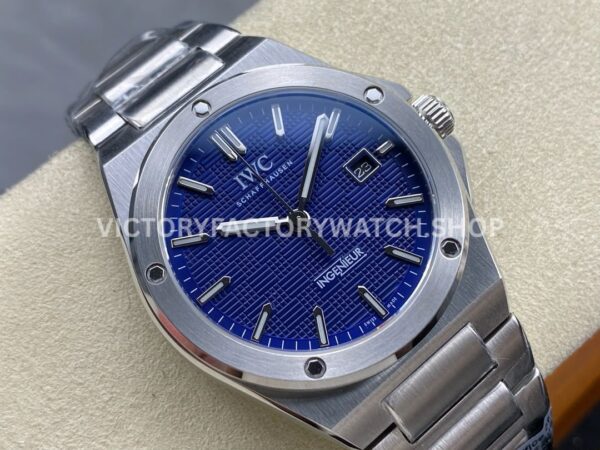 TW Factory IWC Ingenieur Automatic IW328907 40mm Full Steel Blue Dial (8) TW Factory IWC Ingenieur Automatic IW328907 40mm Full Steel Blue Dial
