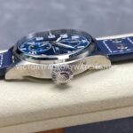 TW Factory IWC Le Petit Prince Monopusher Big Edition IW515202 46mm Leather Strap Arabic Numerals Blue Dial (5) TW Factory IWC Le Petit Prince Monopusher Big Edition IW515202 46mm Leather Strap Arabic Numerals Blue Dial
