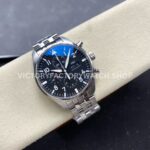 TW Factory IWC Pilot Chronograph IW377710 43mm Full Steel Arabic Numerals Black Dial (3) TW Factory IWC Pilot Chronograph IW377710 43mm Full Steel Arabic Numerals Black Dial