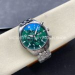 TW Factory IWC Pilot Chronograph IW377726 43mm Full Steel Arabic Numerals Green Dial (4) TW Factory IWC Pilot Chronograph IW377726 43mm Full Steel Arabic Numerals Green Dial
