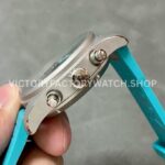 TW Factory IWC Pilot Chronograph IW388108 41mm Titanium Rubber Strap Blue Arabic Numerals Black Dial (4) TW Factory IWC Pilot Chronograph IW388108 41mm Titanium Rubber Strap Arabic Numerals Black Dial