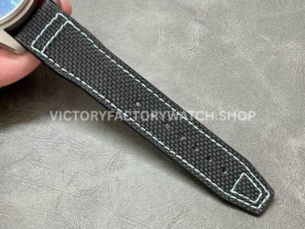TW Factory IWC Pilot Chronograph IW388108 41mm Titanium Textile Strap Blue Arabic Numerals Black Dial (1) TW Factory IWC Pilot Chronograph IW388108 41mm Titanium Textile Strap Blue Arabic Numerals Black Dial