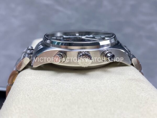 TW Factory IWC Pilot Chronograph IW388113 43mm Full Steel Arabic Numerals Black Dial (5) TW Factory IWC Pilot Chronograph IW388113 43mm Full Steel Arabic Numerals Black Dial