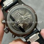 TW Factory IWC Pilot Chronograph Top Gun IW388106 41mm Ceramic Rubber Strap White Arabic Numerals Black D ( (8) TW Factory IWC Pilot Chronograph Top Gun IW388106 41mm Titanium Rubber Strap White Arabic Numerals Black Dial