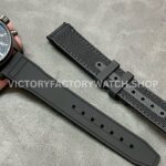 TW Factory IWC Pilot Chronograph Top Gun IW388106 41mm Ceramic Rubber Strap White Arabic Numerals Black D ( (9) TW Factory IWC Pilot Chronograph Top Gun IW388106 41mm Titanium Rubber Strap White Arabic Numerals Black Dial