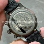 TW Factory IWC Pilot Chronograph Top Gun IW388106 41mm Titanium Textile Strap White Arabic Numerals (3) TW Factory IWC Pilot Chronograph Top Gun IW388106 41mm Titanium Textile Strap White Arabic Numerals Black Dial