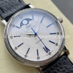 TW Factory IWC Portofino Midsize Automatic Moonphase IW659601 37.1mm Steel Black Leather Strap White Dial (5) TW Factory IWC Portofino Midsize Automatic Moonphase IW659601 37.1mm Steel Black Leather Strap White Dial