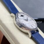 TW Factory IWC Portofino Midsize Automatic Moonphase IW659601 37.1mm Steel Blue Leather Strap White Dial ( (8) TW Factory IWC Portofino Midsize Automatic Moonphase IW659601 37.1mm Steel Blue Leather Strap White Dial