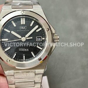 V7 Factory IWC Ingenieur Automatic IW328901 40mm Full Steel Black Dial (6) V7 Factory IWC Ingenieur IW328901 black dial full steel watch