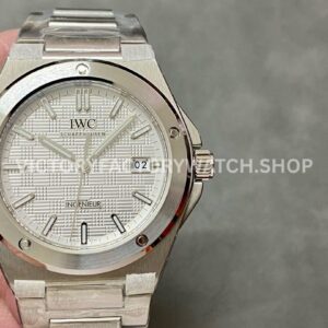 V7 Factory IWC Ingenieur Automatic IW328902 40mm Full Steel Silver Dial (2) V7 Factory IWC Ingenieur IW328902 silver dial full steel watch