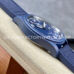 V7 Factory IWC Pilot Laureus Sport IW328101 41mm Blue Ceramic Textile Strap Arabic Numerals Blue Dial (2) V7 Factory IWC Pilot Laureus Sport IW328101 41mm Blue Ceramic Textile Strap Arabic Numerals Blue Dial