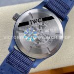 V7 Factory IWC Pilot Laureus Sport IW328101 41mm Blue Ceramic Textile Strap Arabic Numerals Blue Dial (9) V7 Factory IWC Pilot Laureus Sport IW328101 41mm Blue Ceramic Textile Strap Arabic Numerals Blue Dial