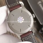 V7 Factory IWC Pilot Mark XVIII Heritage IW327006 40mm Titanium Leather Strap Arabic Numerals Black Dial (2) V7 Factory IWC Pilot Mark XVIII Heritage IW327006 40mm Titanium Leather Strap Arabic Numerals Black Dial