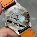 V7 Factory IWC Pilot Mark XVIII IW327012 40mm Steel Leather Strap Arabic Numerals White Dial (3) V7 Factory IWC Pilot Mark XVIII IW327012 40mm Steel Black Leather Strap Arabic Numerals White Dial