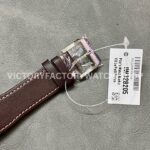 V7 Factory IWC Pilot Mark XX IW328205 40mm Steel Leather Strap Arabic Numerals Green Dial (8) V7 Factory IWC Pilot Mark XX IW328205 40mm Steel Leather Strap Arabic Numerals Green Dial