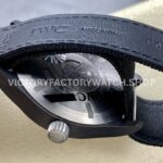 V7 Factory IWC Pilot Top Gun IW326901 41mm Ceramic Textile Strap Arabic Numerals Blue Dial (2) V7 Factory IWC Pilot Top Gun IW326901 41mm Ceramic Textile Strap Arabic Numerals Blue Dial