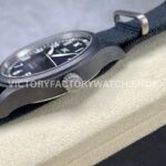 V7 Factory IWC Pilot Top Gun IW326901 41mm Ceramic Textile Strap Arabic Numerals Blue Dial (3) V7 Factory IWC Pilot Top Gun IW326901 41mm Ceramic Textile Strap Arabic Numerals Blue Dial