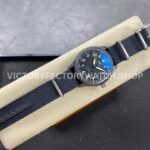 V7 Factory IWC Pilot Top Gun IW326901 41mm Ceramic Textile Strap Arabic Numerals Blue Dial (5) V7 Factory IWC Pilot Top Gun IW326901 41mm Ceramic Textile Strap Arabic Numerals Blue Dial