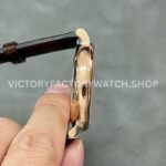 V7 Factory IWC Portofino Automatic IW356302 40mm Rose Gold Brown Leather Strap Roman Numerals White Dial (2) V7 Factory IWC Portofino Automatic IW356302 40mm Rose Gold Brown Leather Strap Roman Numerals White Dial