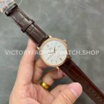 V7 Factory IWC Portofino Automatic IW356302 40mm Rose Gold Brown Leather Strap Roman Numerals White Dial (6) V7 Factory IWC Portofino Automatic IW356302 40mm Rose Gold Brown Leather Strap Roman Numerals White Dial