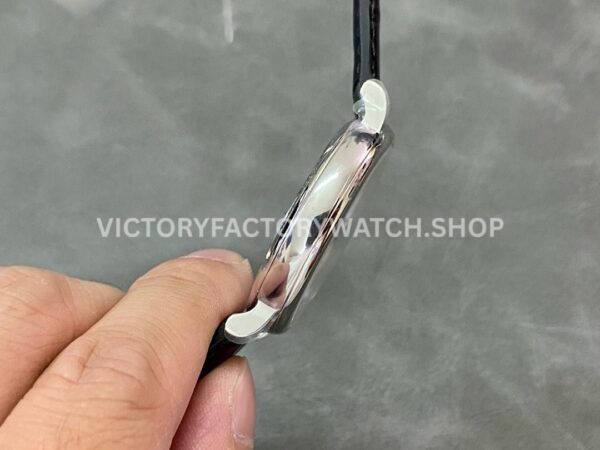 V7 Factory IWC Portofino Automatic IW356512 40mm White Gold Leather Strap Roman Numerals Blue Dial (2) V7 Factory IWC Portofino Automatic IW356512 40mm White Gold Leather Strap Roman Numerals Blue Dial