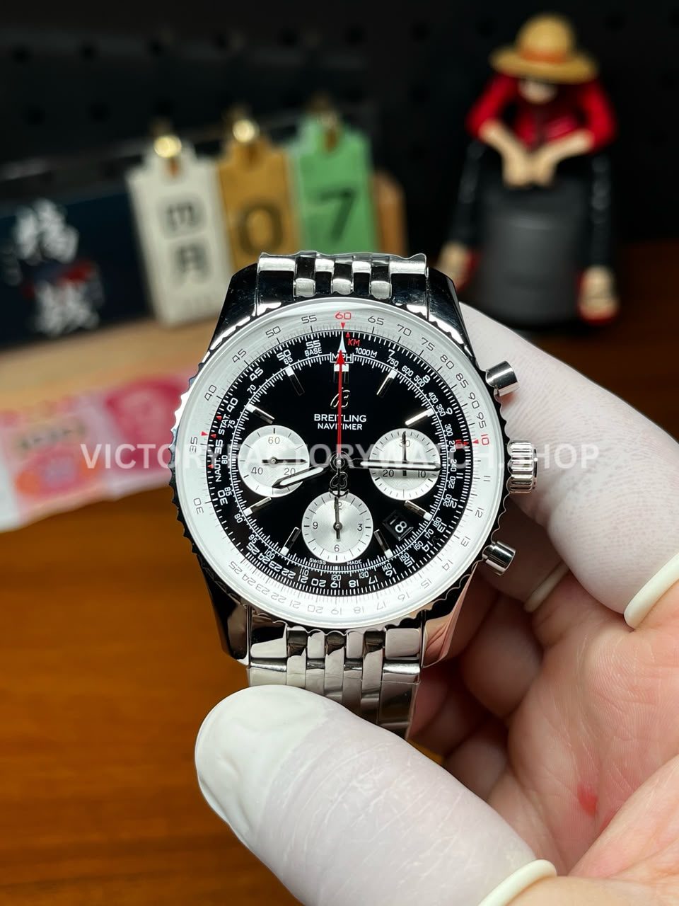 BLS Factory Breitling Navitimer 1 B01 Chronograph QC inspection report