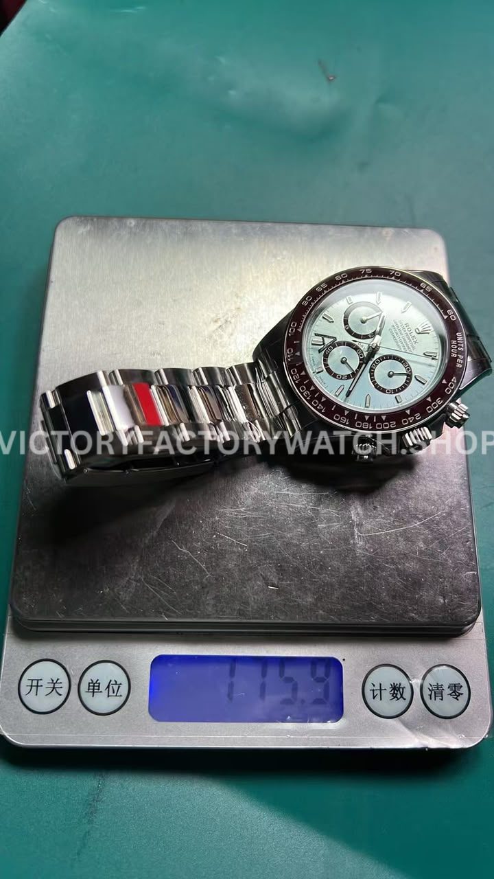 VS Factory Rolex Daytona 126506 bracelet and clasp inspection