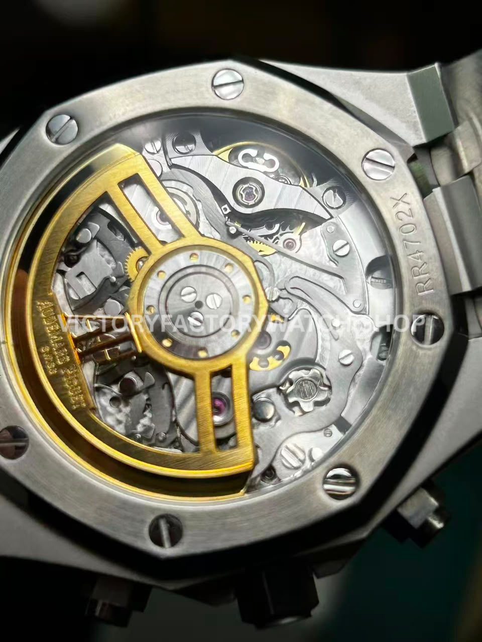 BLS Factory AP 26240 exhibition caseback and 4401 movement