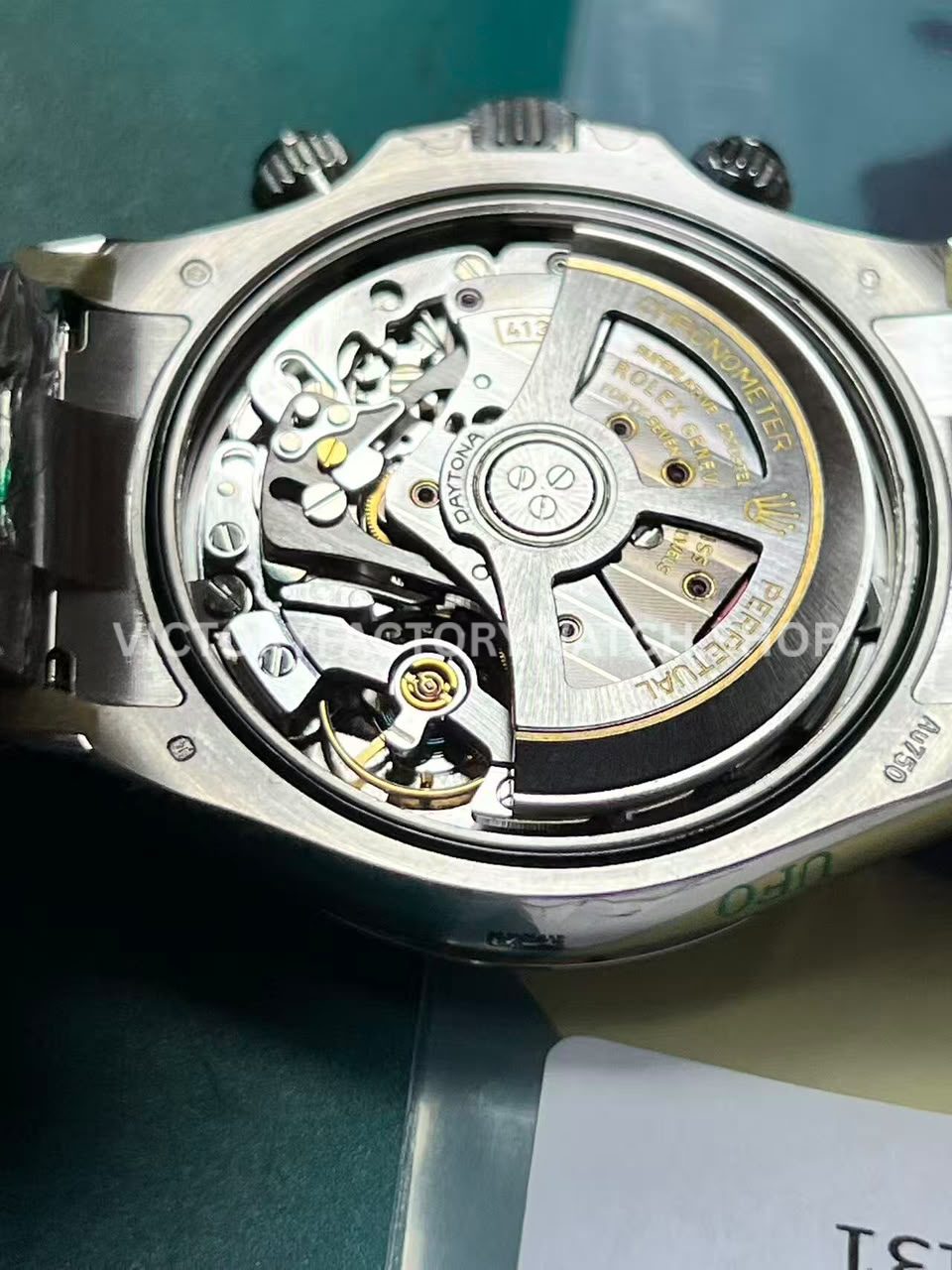 UFO Factory Daytona 126509 free-sprung 4131 movement