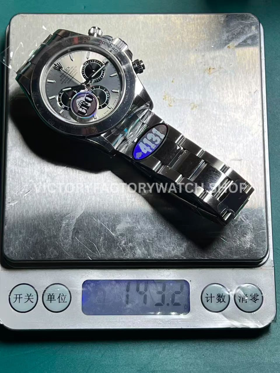 UFO Factory Rolex Daytona 126509 sapphire crystal details