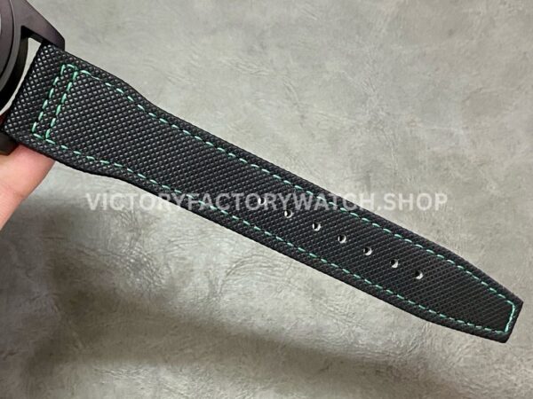 YL Factory IWC Pilot IW389005 44.5mm Ceramic Textile Strap Arabic Numerals Black Dial (1) YL Factory IWC Pilot IW389005 44.5mm Ceramic Textile Strap Arabic Numerals Black Dial