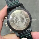 YL Factory IWC Pilot IW389005 44.5mm Ceramic Textile Strap Arabic Numerals Black Dial (8) YL Factory IWC Pilot IW389005 44.5mm Ceramic Textile Strap Arabic Numerals Black Dial