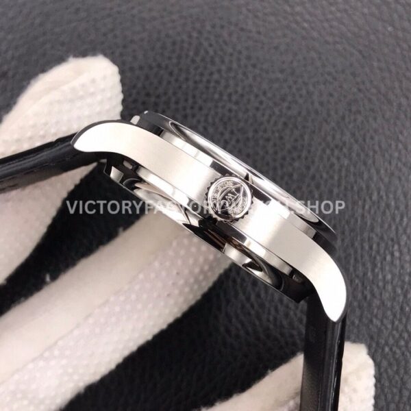 YL Factory IWC Portuguese IW500710 42.3mm Steel Leather Strap Silver Arabic Number White Dial (3) YL Factory IWC Portuguese IW500710 42mm Steel Leather Strap Silver Arabic Number White Dial