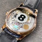YL Factory IWC Portuguese IW500713 42.3mm Rose Gold Leather Strap Rose Gold Arabic Number Blue Dial (1) YL Factory IWC Portuguese IW500713 42mm Rose Gold Leather Strap Rose Gold Arabic Number Blue Dial