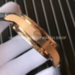 YL Factory IWC Portuguese IW500713 42.3mm Rose Gold Leather Strap Rose Gold Arabic Number Dark Blue Dial (1) YL Factory IWC Portuguese IW500713 42mm Rose Gold Leather Strap Rose Gold Arabic Number Dark Blue Dial