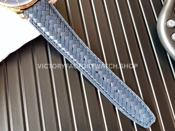YL Factory IWC Portuguese IW500713 42.3mm Rose Gold Leather Strap Rose Gold Arabic Number Dark Blue Dial ( (8) YL Factory IWC Portuguese IW500713 42mm Rose Gold Leather Strap Rose Gold Arabic Number Dark Blue Dial