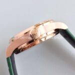 YL Factory IWC Portuguese IW500713 42.3mm Rose Gold Leather Strap Rose Gold Arabic Number Dark Green Dial (4) YL Factory IWC Portuguese IW500713 42mm Rose Gold Leather Strap Rose Gold Arabic Number Dark Green Dial