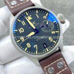 ZF Factory IWC Big Pilot Heritage IW501004 46mm Titanium Arabic Number Black Dial (8) ZF Factory IWC Big Pilot Heritage IW501004 46mm Titanium Arabic Number Black Dial