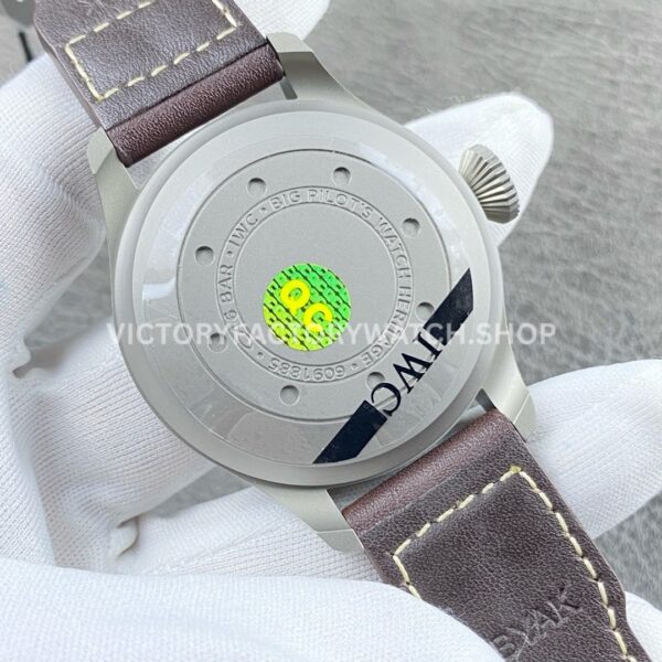 ZF Factory IWC Big Pilot Heritage IW501004 46mm Titanium Arabic Number Black Dial (9) ZF Factory IWC Big Pilot Heritage IW501004 46mm Titanium Arabic Number Black Dial