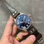 ZF Factory IWC Big Pilot IW500908 46mm Steel Leather Strap Blue Arabic Number Dial (1) ZF Factory IWC Big Pilot IW500908 46mm Steel Leather Strap Arabic Number Blue Dial