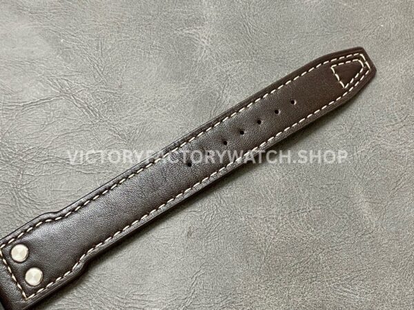 ZF Factory IWC Big Pilot IW500908 46mm Steel Leather Strap Blue Arabic Number Dial (8) ZF Factory IWC Big Pilot IW500908 46mm Steel Leather Strap Arabic Number Blue Dial