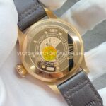 ZF Factory IWC Big Pilot IW500909 46mm Rose Gold Leather Strap Arabic numerals Blue Dial (5) ZF Factory IWC Big Pilot IW500909 46mm Rose Gold Leather Strap Arabic numerals Blue Dial