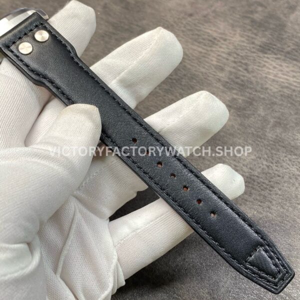 ZF Factory IWC Big Pilot IW501001 46mm Steel Black Leather Strap Arabic Number Black Dial (1) ZF Factory IWC Big Pilot IW501001 46mm Steel Black Leather Strap Arabic Number Black Dial
