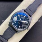 ZF Factory IWC Big Pilot Top Gun IW502003 46mm Ceramic Textile Strap Arabic Numerals Black Dial (3) ZF Factory IWC Big Pilot Top Gun IW502003 46mm Ceramic Textile Strap Arabic Numerals Black Dial