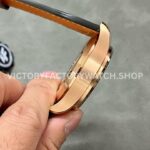 ZF Factory IWC Pilot Chronograph IW377721 43mm Rose Gold Leather Strap Blue Arabic Numerals Dial (2) ZF Factory IWC Pilot Chronograph IW377721 43mm Rose Gold Brown Leather Strap Arabic Numerals Blue Dial