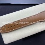 ZF Factory IWC Pilot Chronograph IW377726 43mm Steel Leather Strap Arabic Numerals Green Dial (9) ZF Factory IWC Pilot Chronograph IW377726 43mm Steel Brown Leather Strap Arabic Numerals Green Dial
