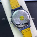 ZF Factory IWC Pilot Chronograph IW389008 44mm Ceramic Textile Strap Arabic Numerals Blue Dial (4) ZF Factory IWC Pilot Chronograph IW389008 44mm Ceramic Textile Strap Arabic Numerals Blue Dial
